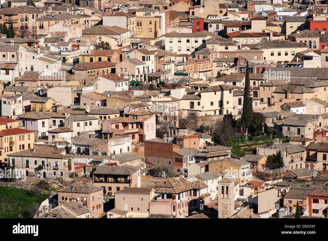 Cityscape, Toledo, Spain Stock Photo