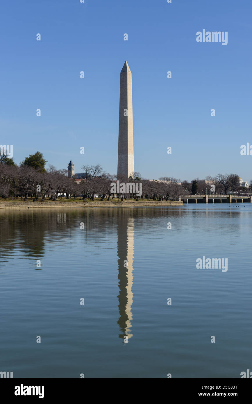 Washington Memorial Stock Photo