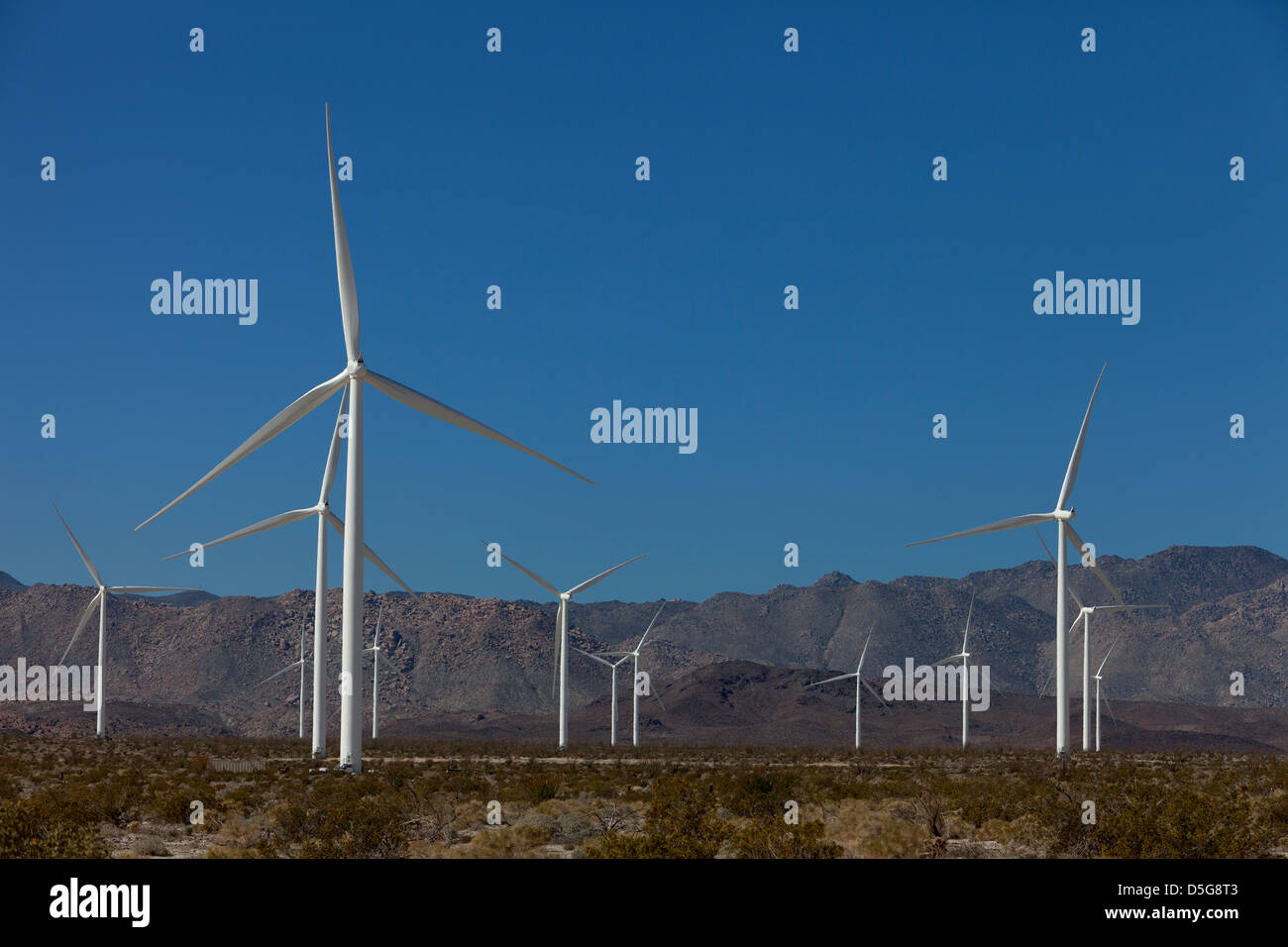 Wind Turbines, Ocotillo Wind Project, Near Anza Borrego Desert