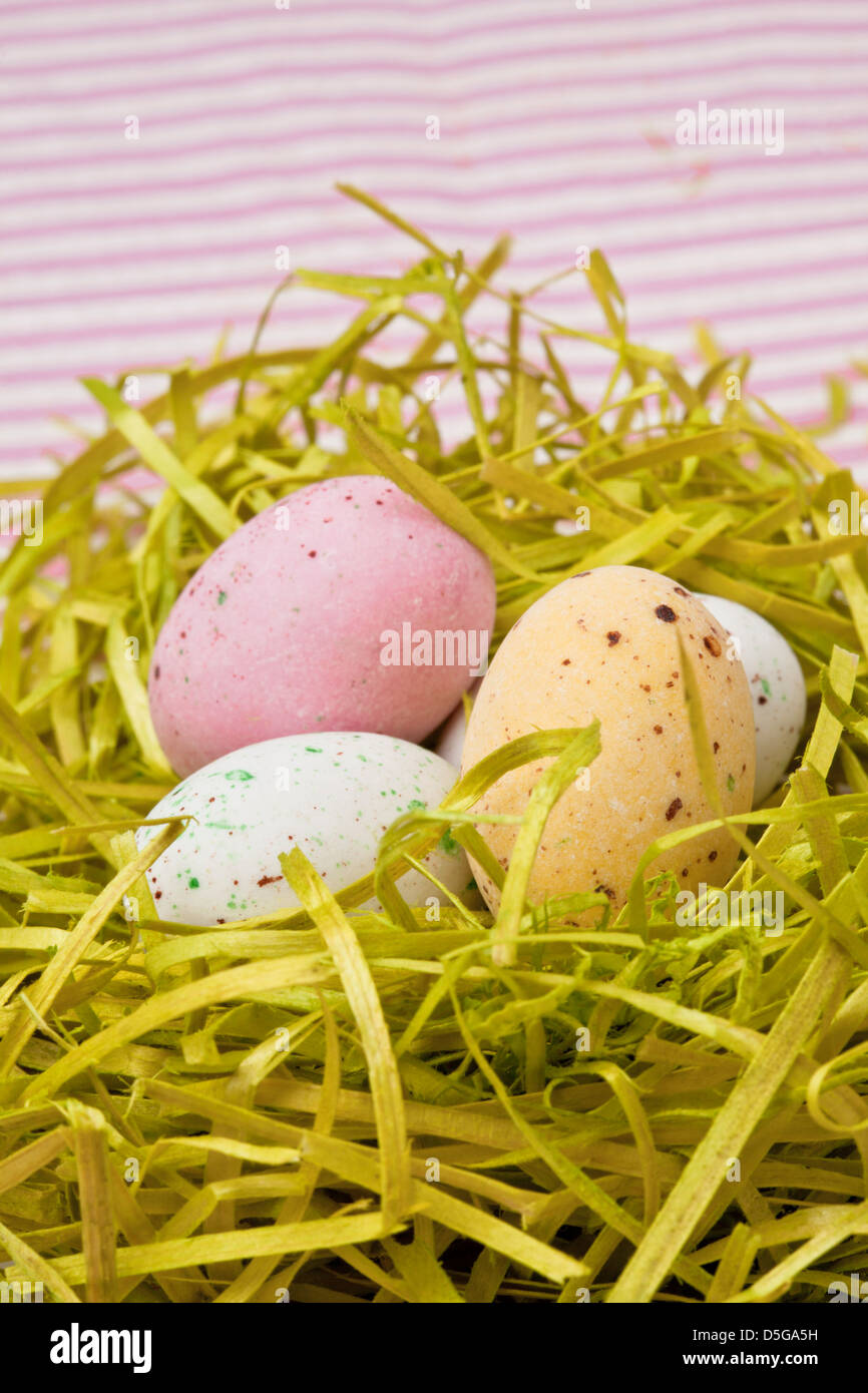 sugar easter eggs Stock Photo Alamy