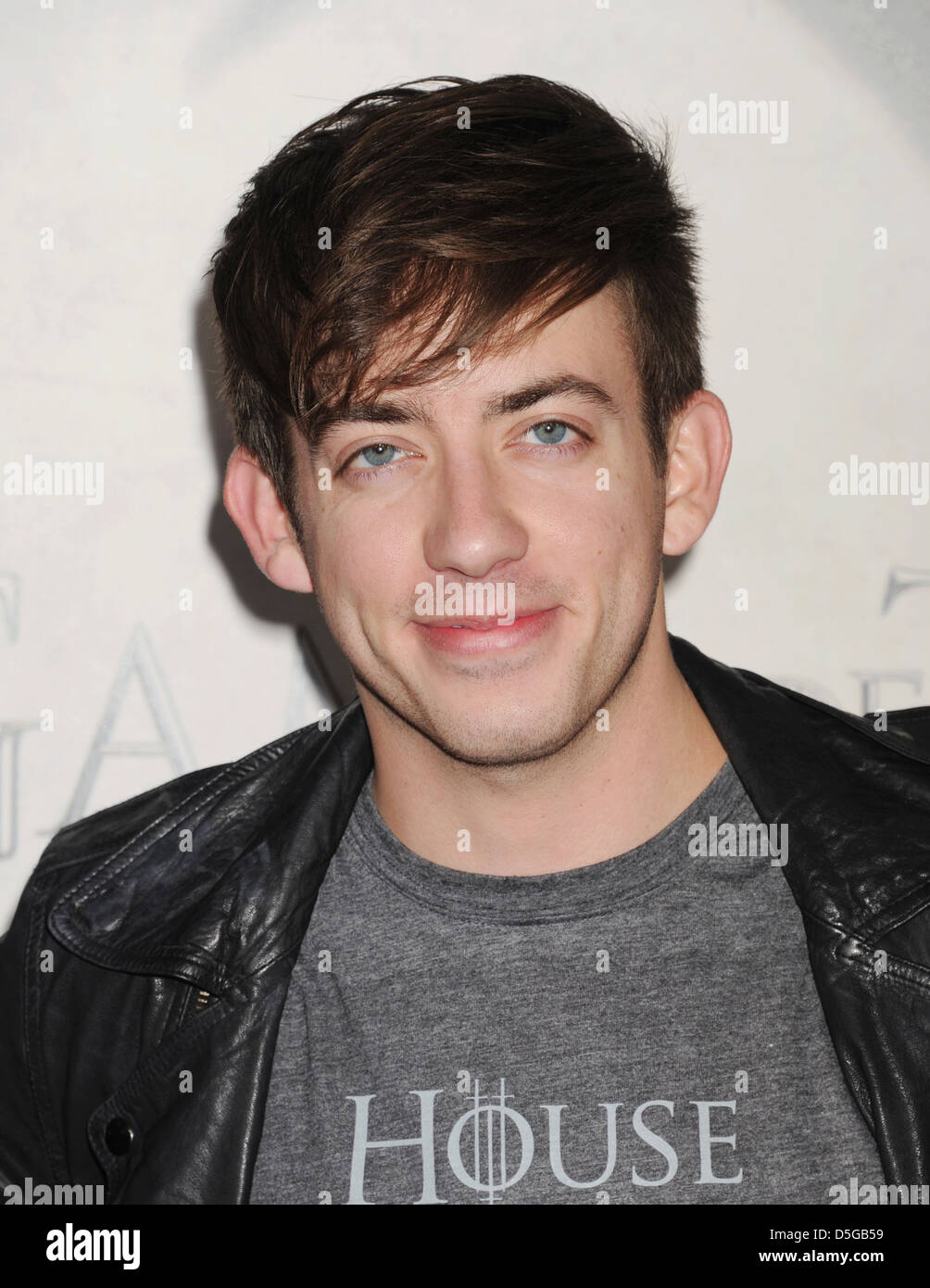 KEVIN McHALE  US film actor in March 2013. Photo Jeffrey Mayer Stock Photo