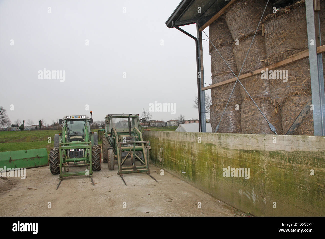 Green tractors hires stock photography and images Alamy