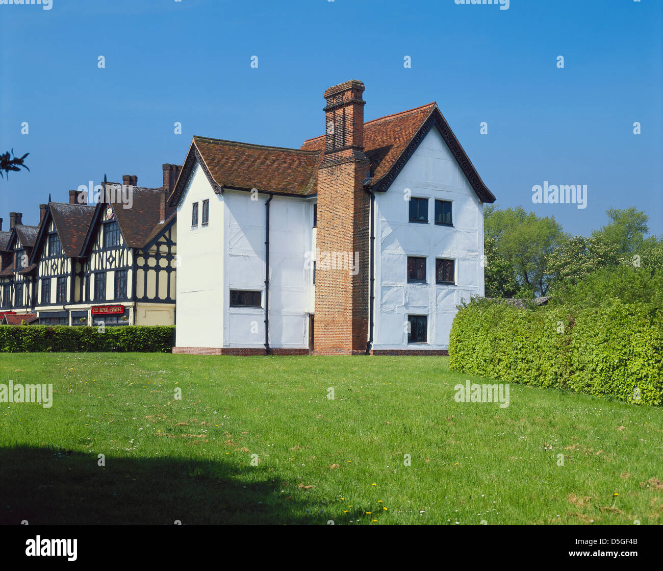 Queen Elizabeth's Hunting Lodge; Epping Forest; Essex; GB Stock Photo