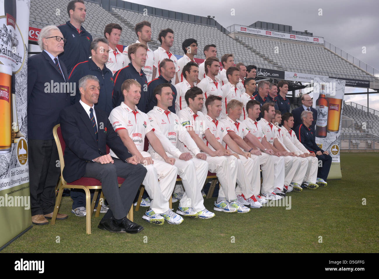 Lancashire county cricket club team group hires stock photography and images Alamy