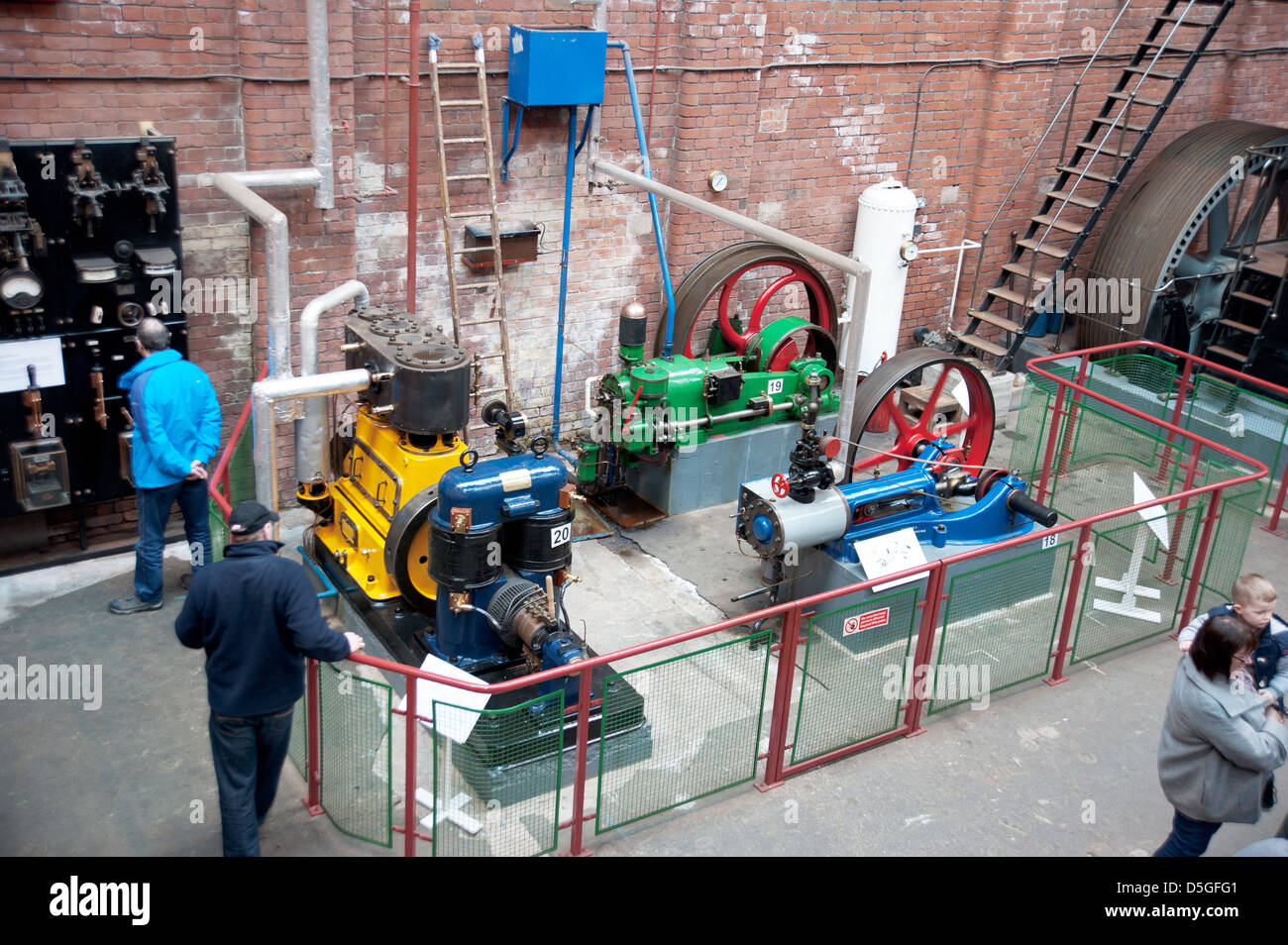 Stationary internal combustion engines hires stock photography and