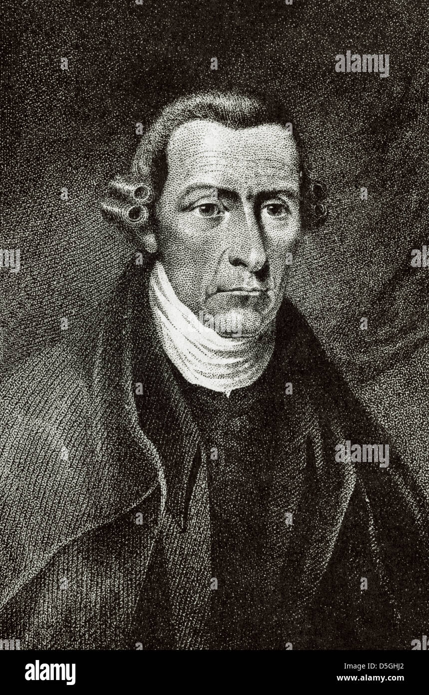 Patrick Henry (1736-1799). American politician. Engraving. Stock Photo