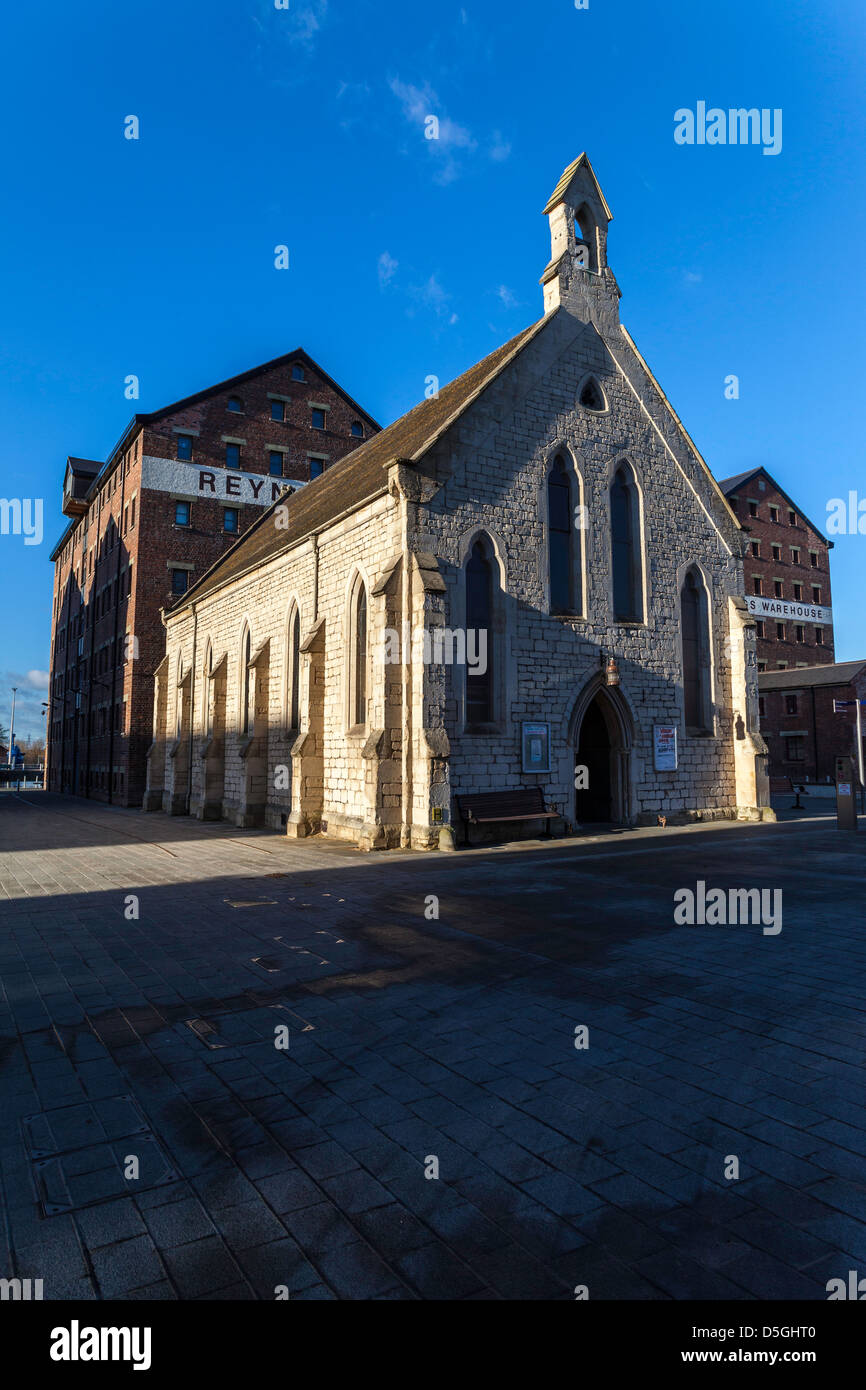 GLOUCESTER MARINERS CHURCH, GLOUCESTER DOCKS, Gloucester England Stock Photo Alamy