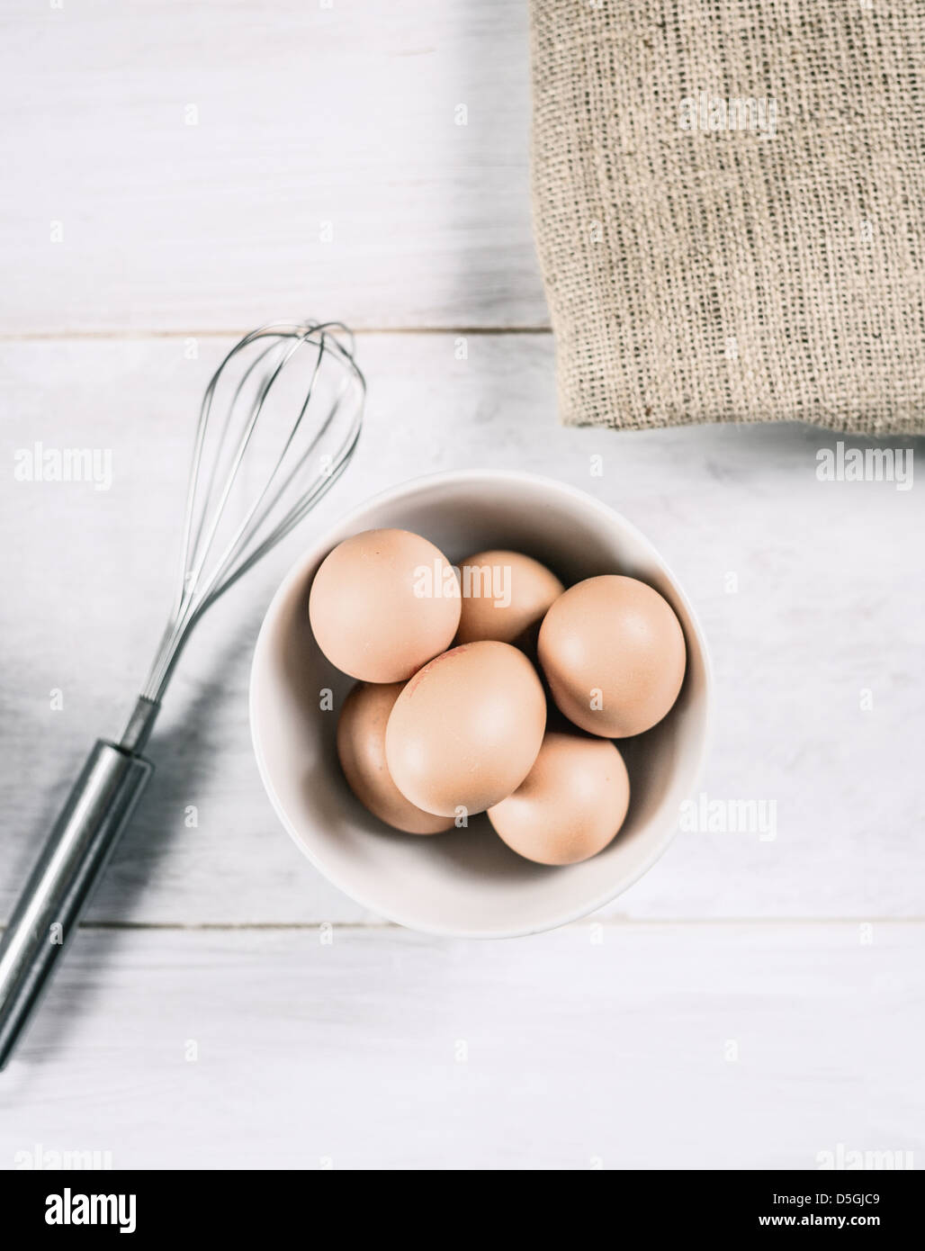 Whole Eggs. Stock Photo