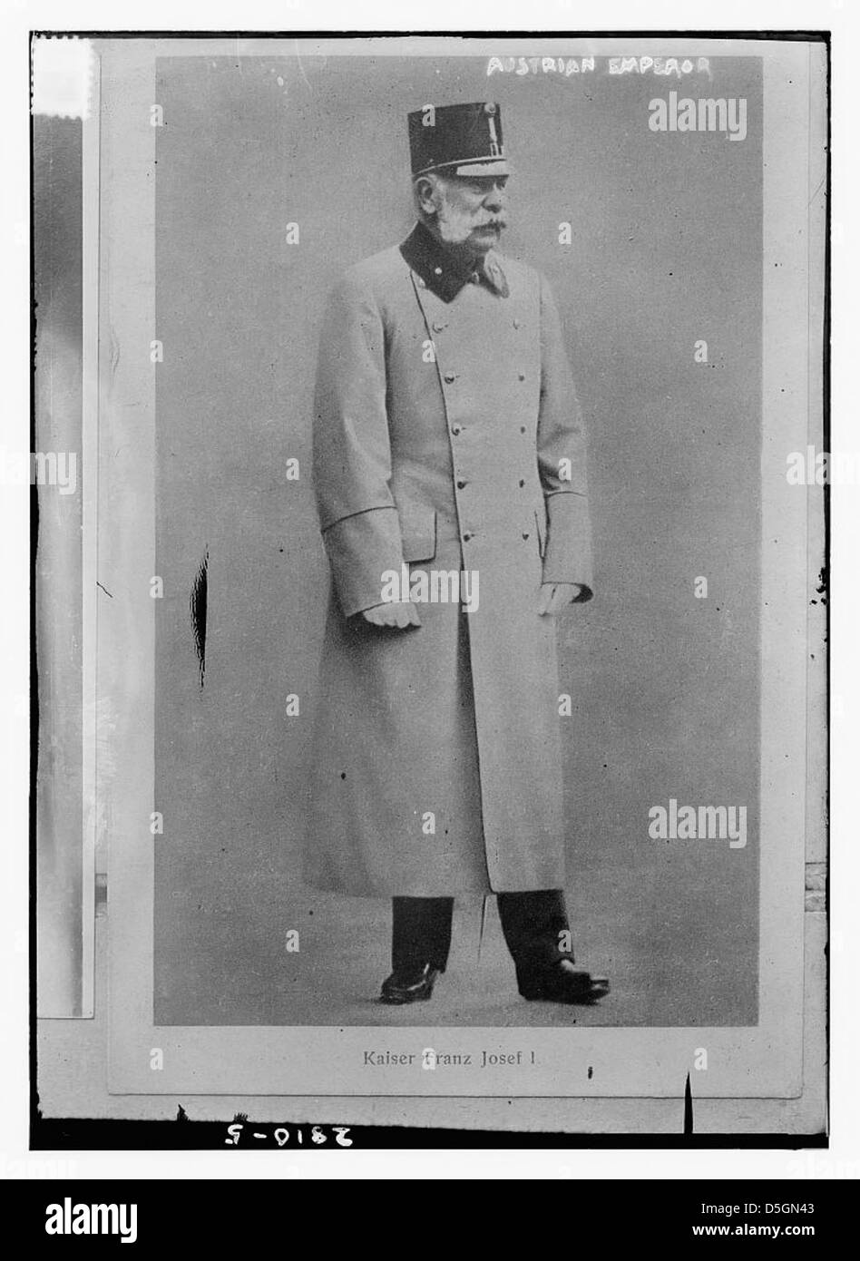 Austrian Emperor, Kaiser Franz Joseph I (LOC Stock Photo Alamy