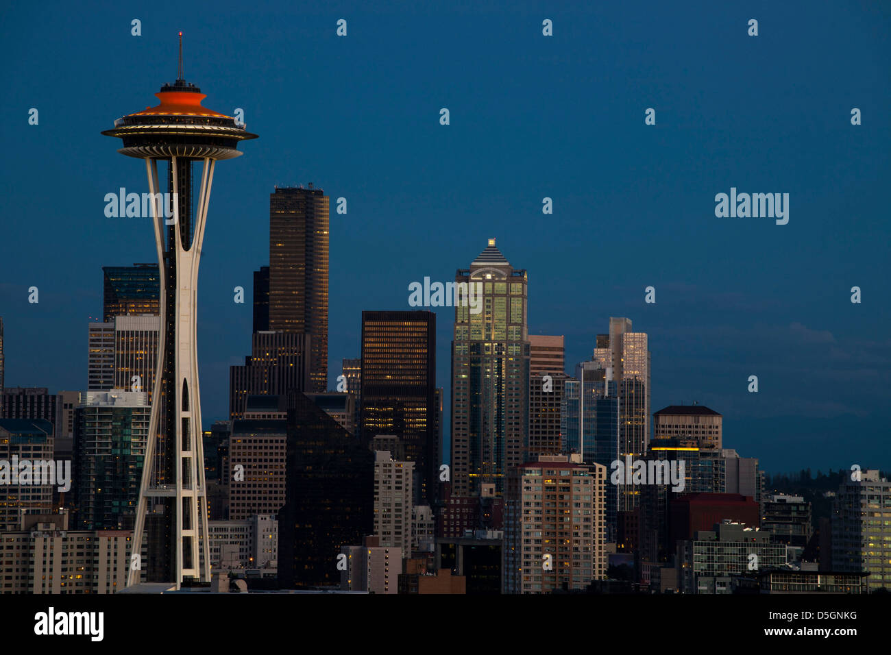 A view of Seattle from Kerry Park Stock Photo - Alamy