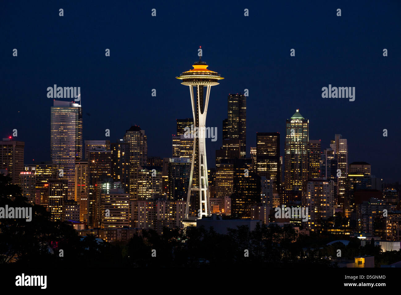 A view of Seattle from Kerry Park Stock Photo - Alamy