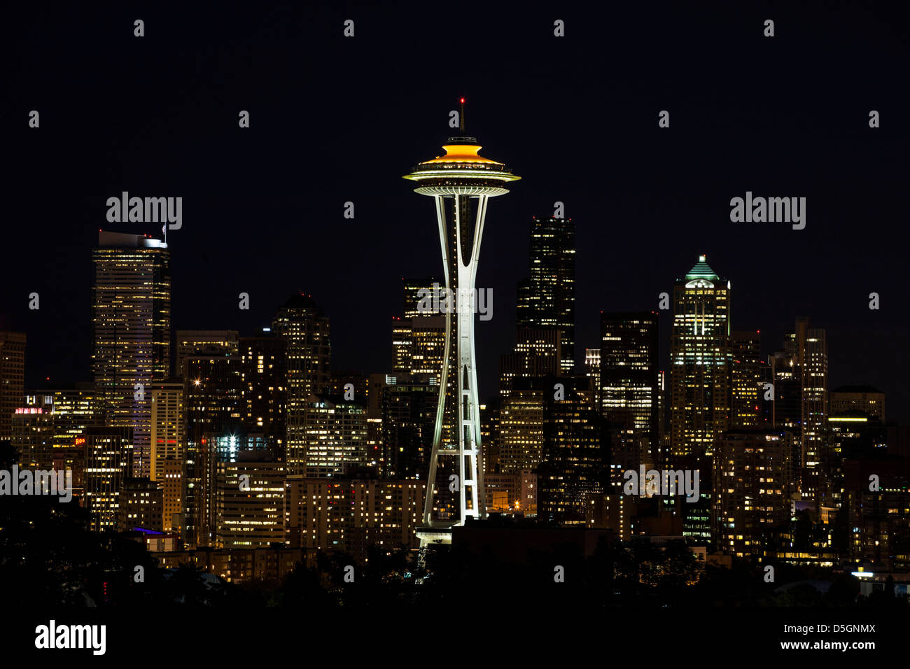 A view of Seattle from Kerry Park Stock Photo - Alamy