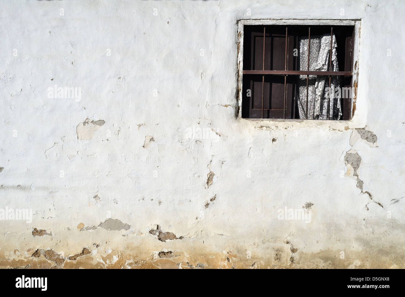 Window in RIVERA . Department of Huila. COLOMBIA Stock Photo