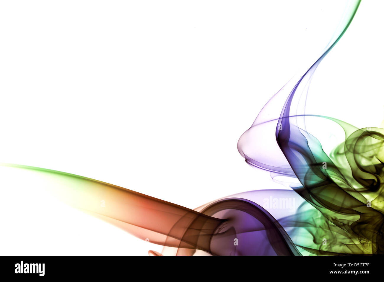 colorful smoke backgrounds Stock Photo