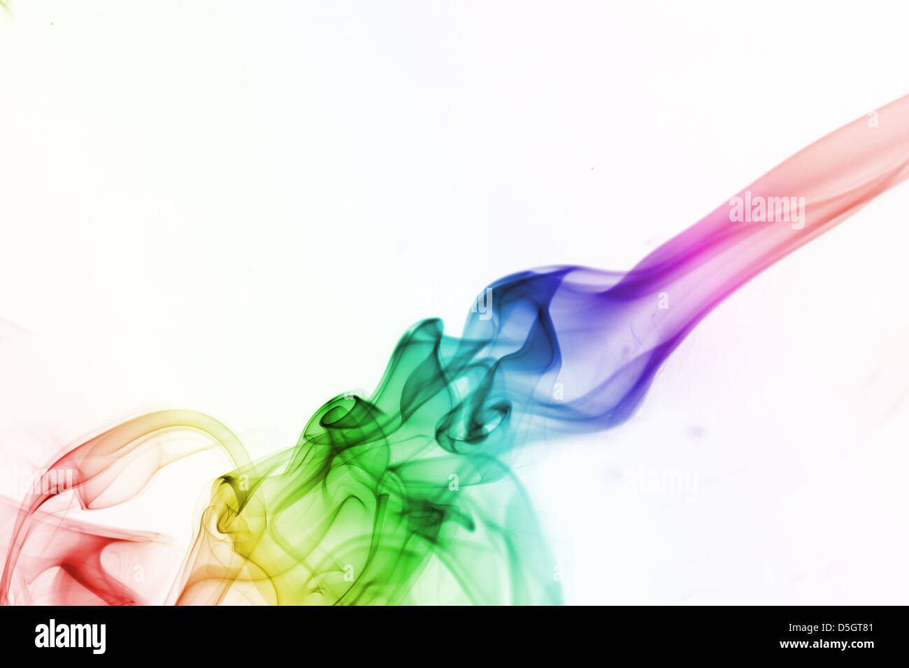 colorful smoke backgrounds Stock Photo