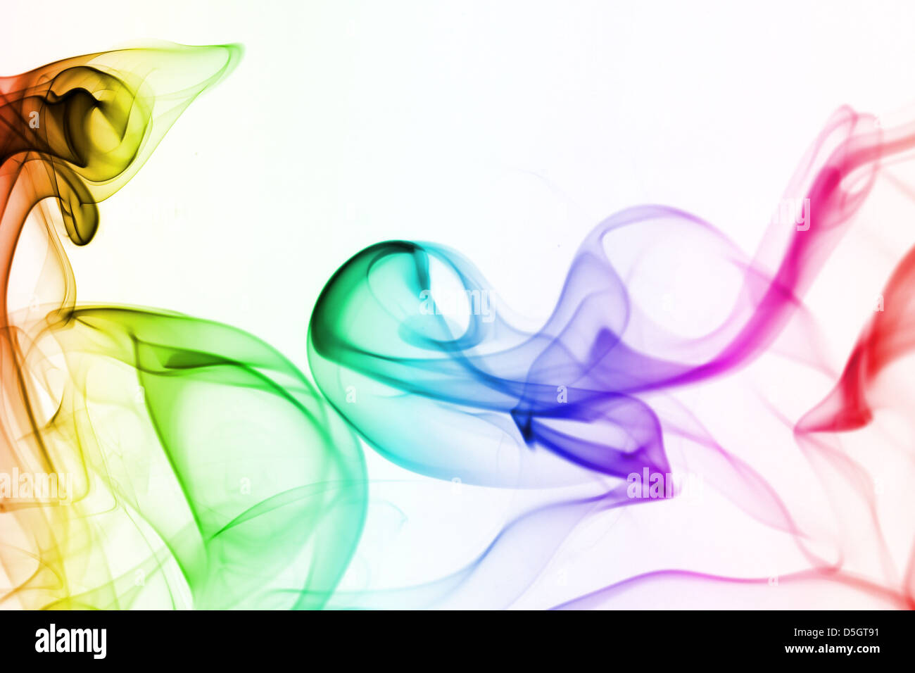 colorful smoke backgrounds Stock Photo