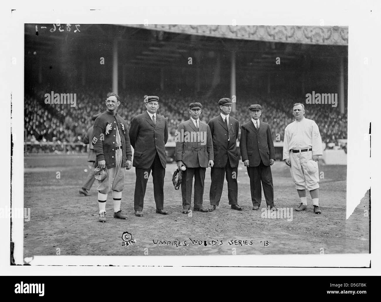 Umpires, World Series, '13 (LOC) Stock Photo