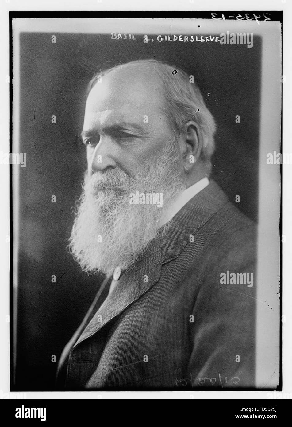 Basil L. Gildersleeve (LOC Stock Photo Alamy