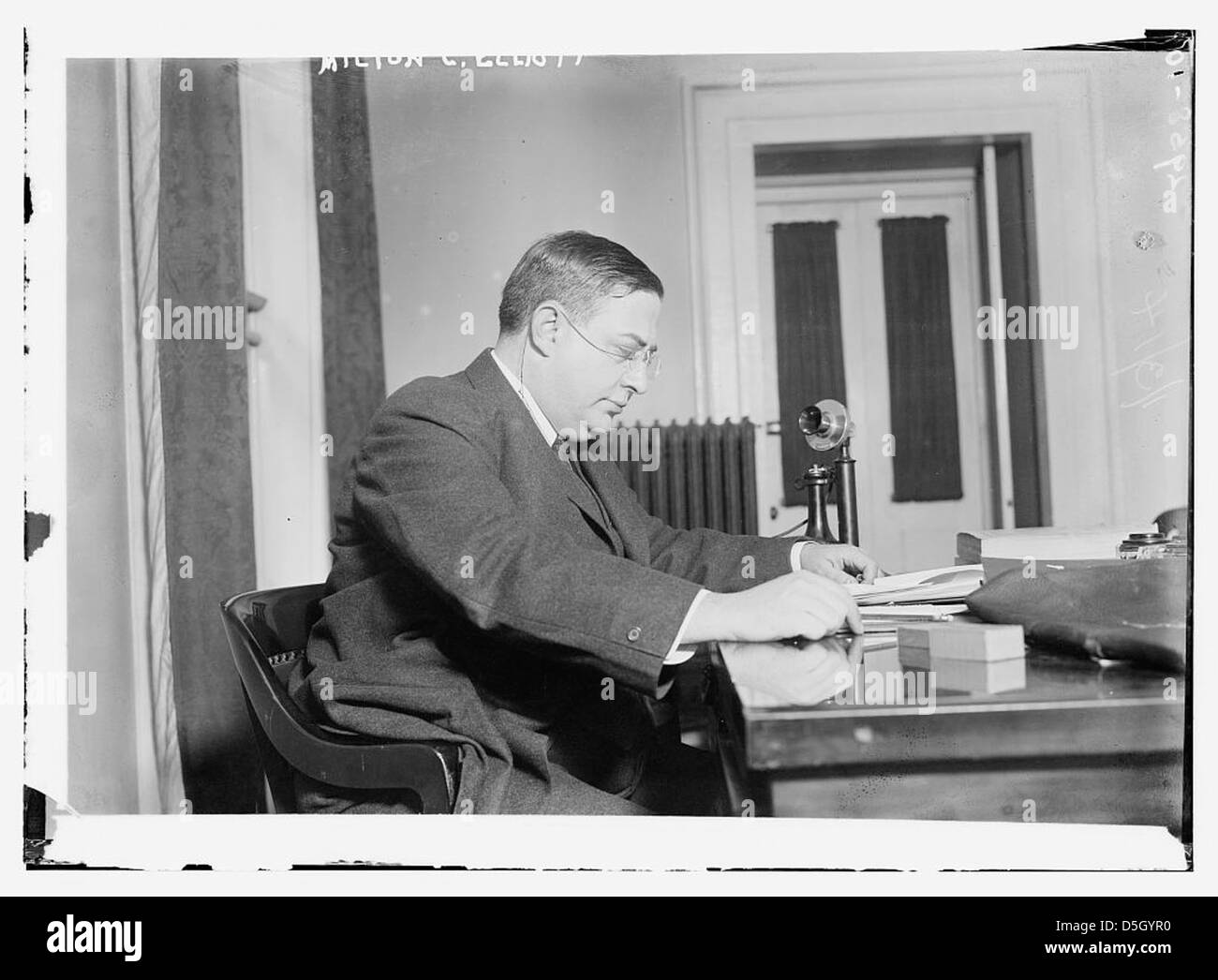 Milton C. Elliott (LOC Stock Photo Alamy