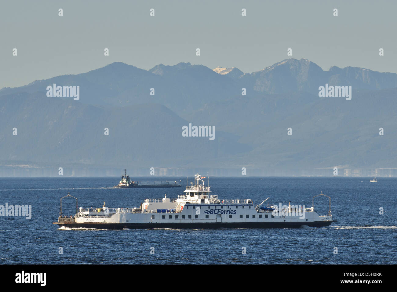 Vancouver Island. Ferry boat between Nanaimo and Vancouver Stock Photo Alamy