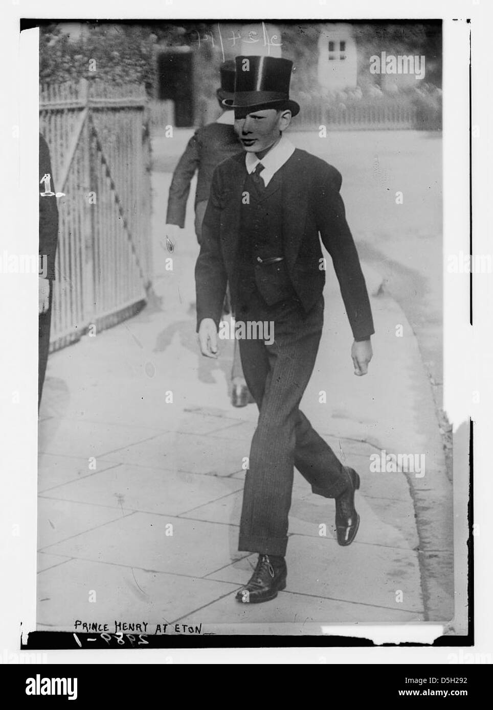 Prince Henry at Eton (LOC Stock Photo Alamy