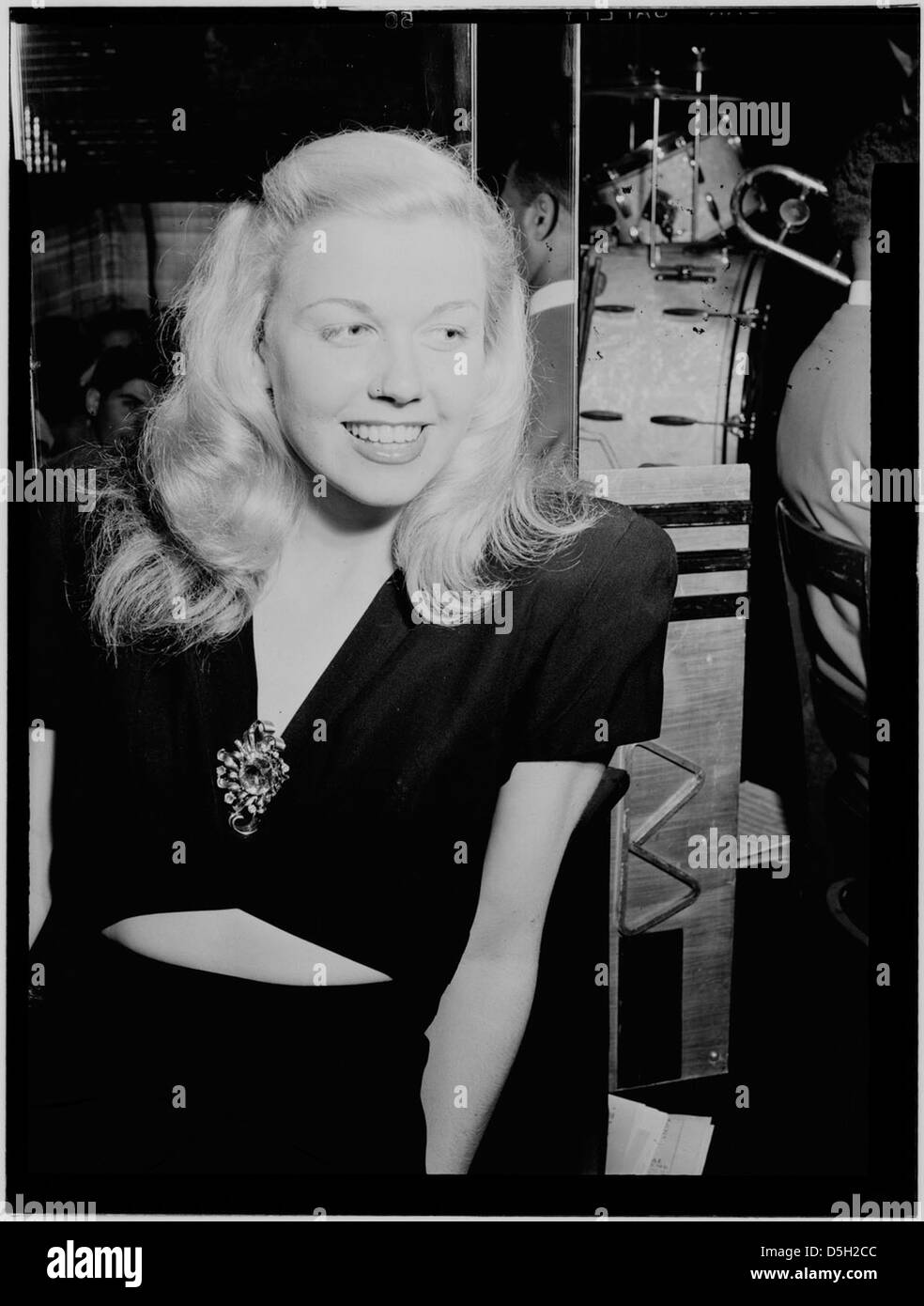 [Portrait of Doris Day, Aquarium, New York, N.Y., ca. July 1946] (LOC) Stock Photo
