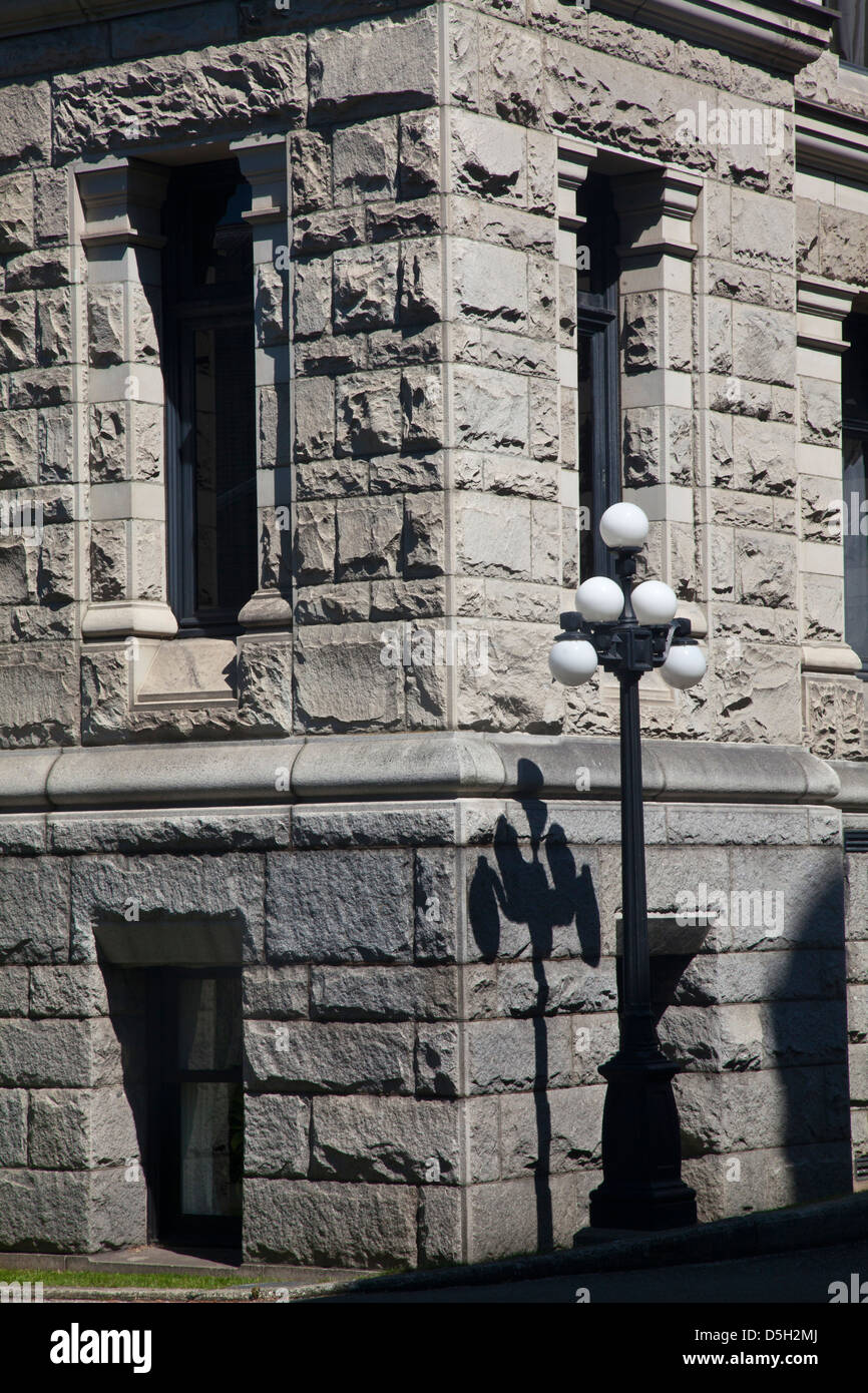 North America, Canada, British Columbia, Victoria, Parliament Building. Stock Photo