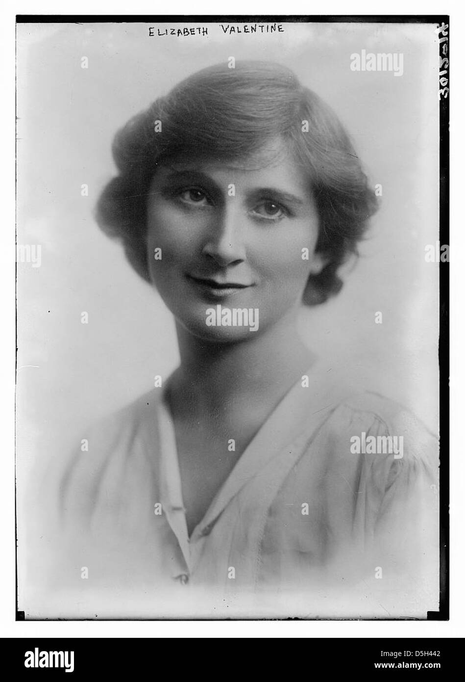 Elizabeth Valentine (LOC Stock Photo - Alamy