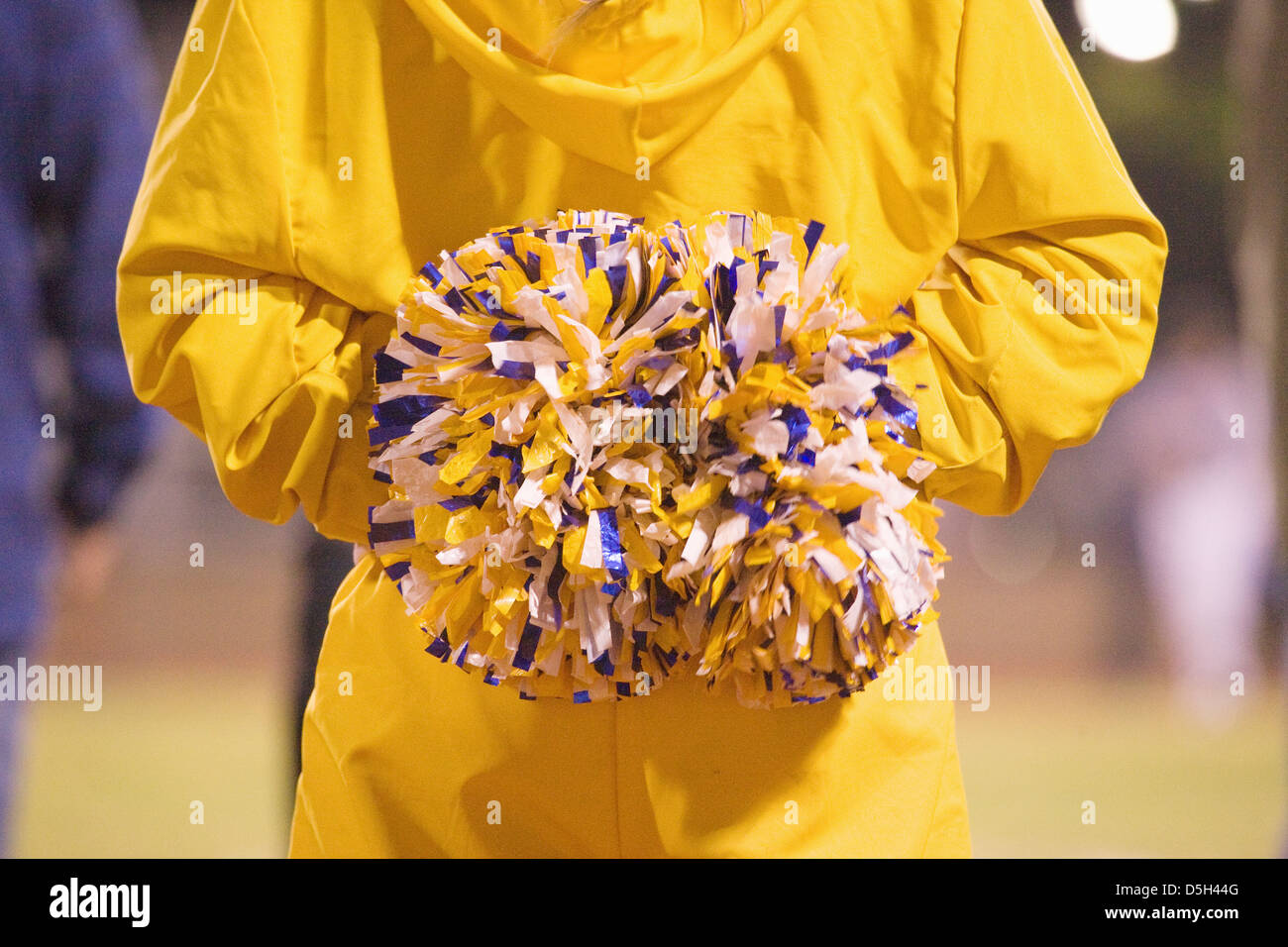 Yellow Cheer Poms – The Future Fan