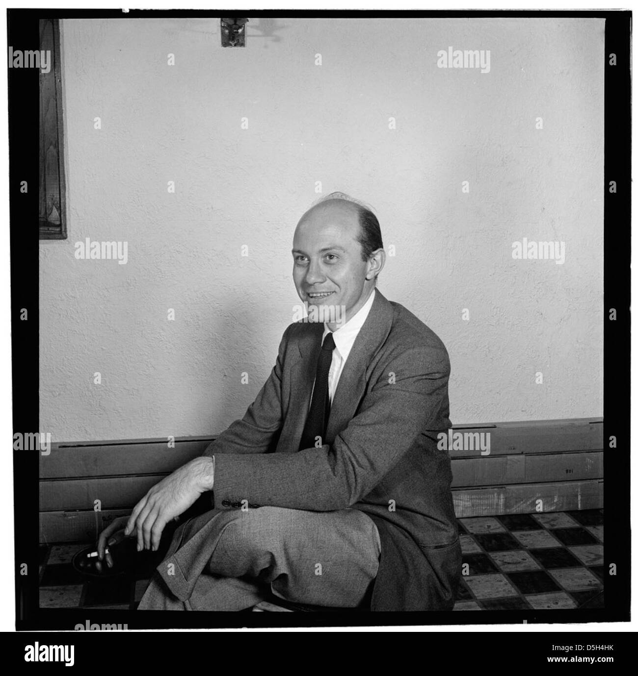 [Portrait of John S. Wilson, New York, N.Y.(?), between 1938 and 1948] (LOC) Stock Photo