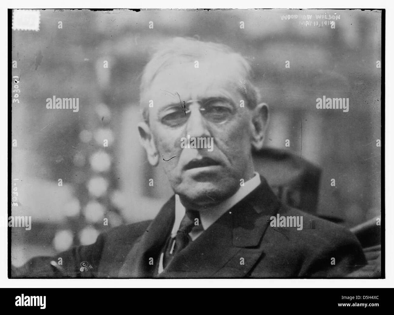 Woodrow Wilson, May 11, 1914 (LOC Stock Photo Alamy