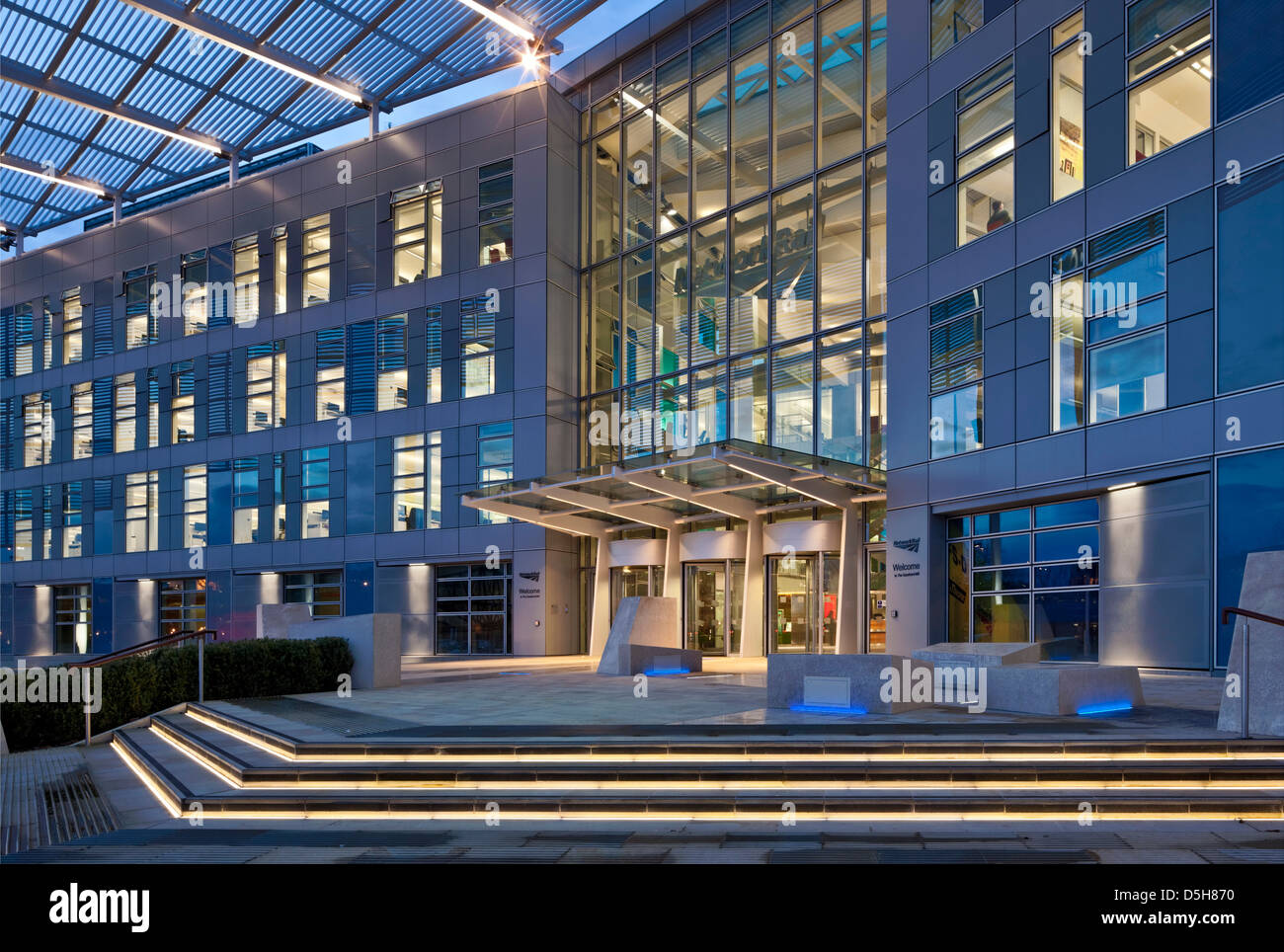 The QuadrantMK, Milton Keynes, United Kingdom. Architect GMW