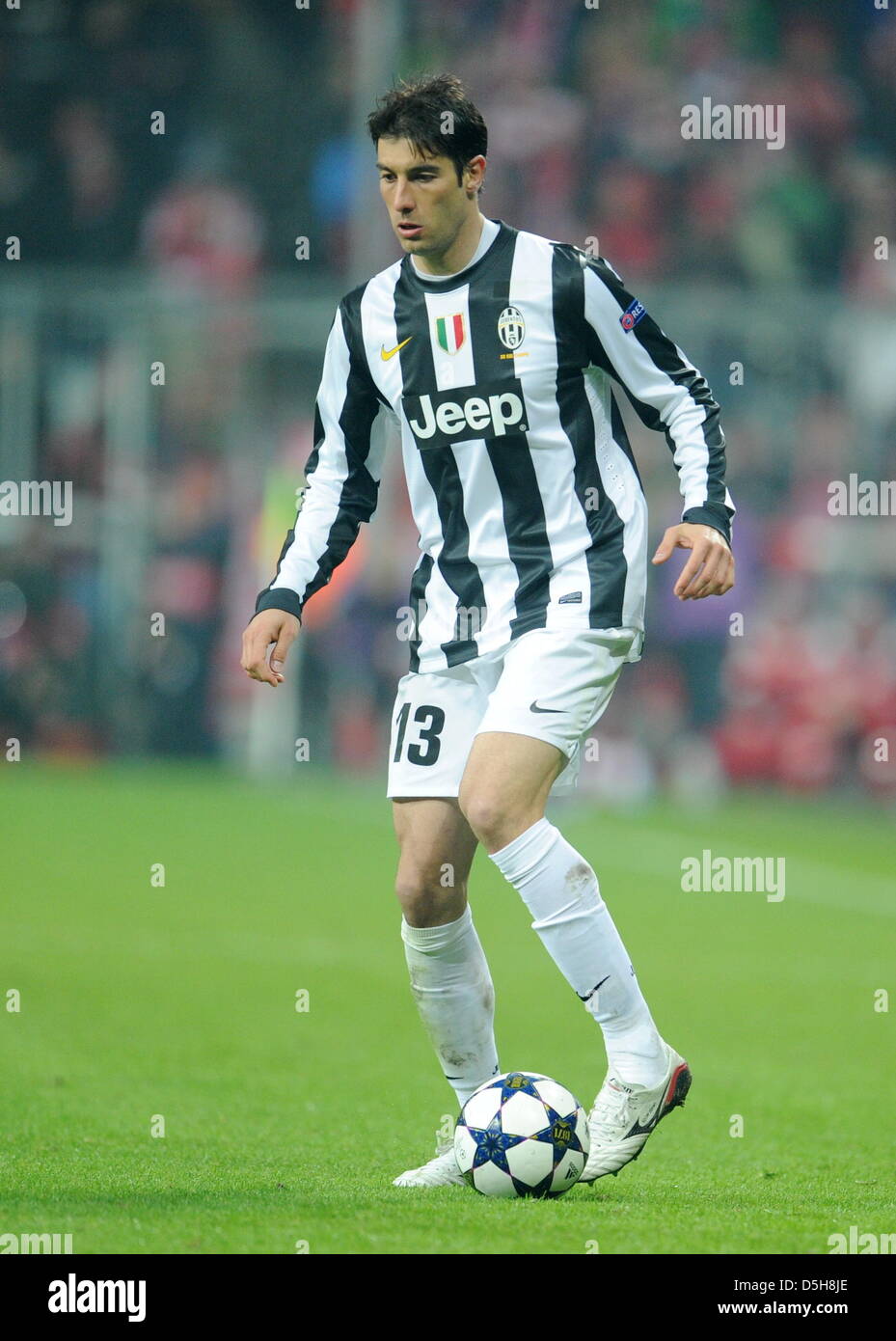 Turin's Federico Peluso during the UEFA Champions League quarter final