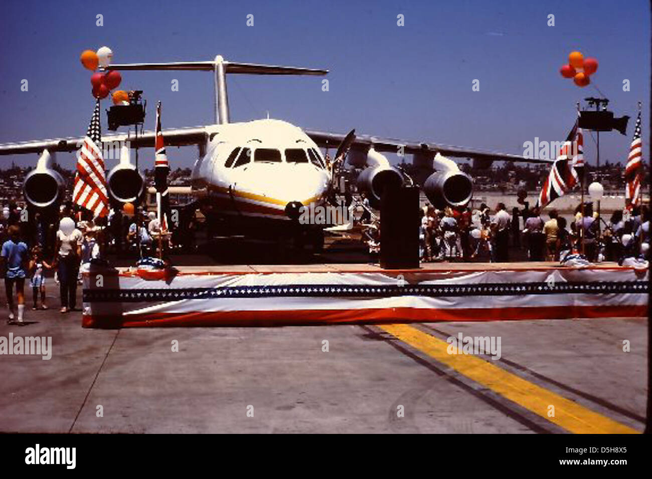 British Aerospace BAE 146 B-0 Stock Photo - Alamy