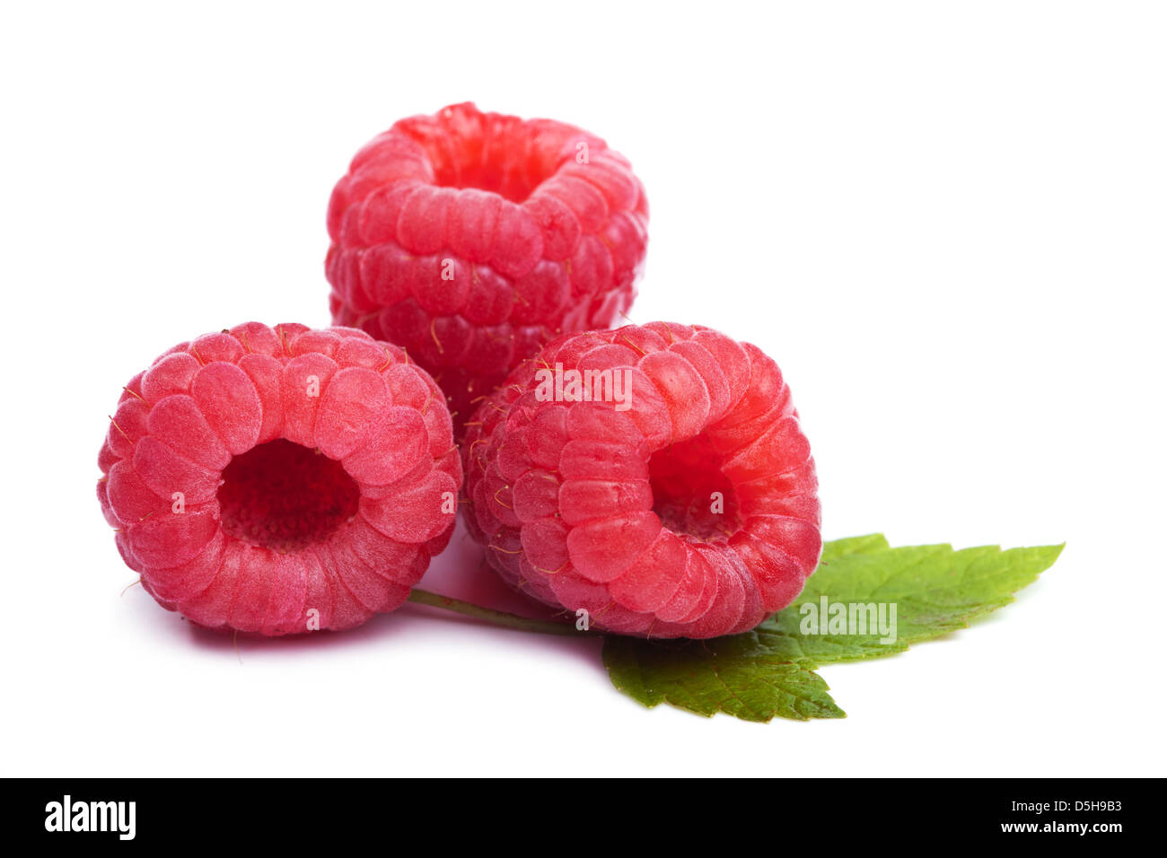 Peeled Raspberry ripe raspberries isolated Stock Photo - Alamy