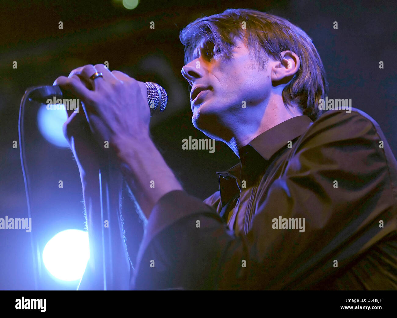 Britain's singer Brett Anderson at Lido in Berlin, Germany, 01 Febuary