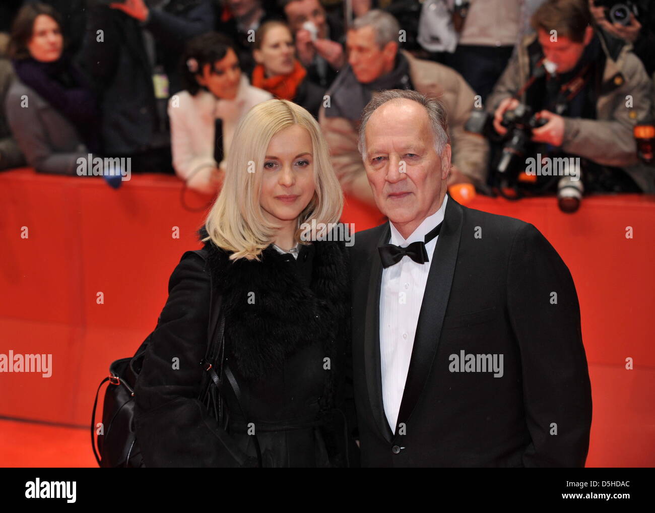 Jury president and director Werner Herzog and his wife Lena attend the ...