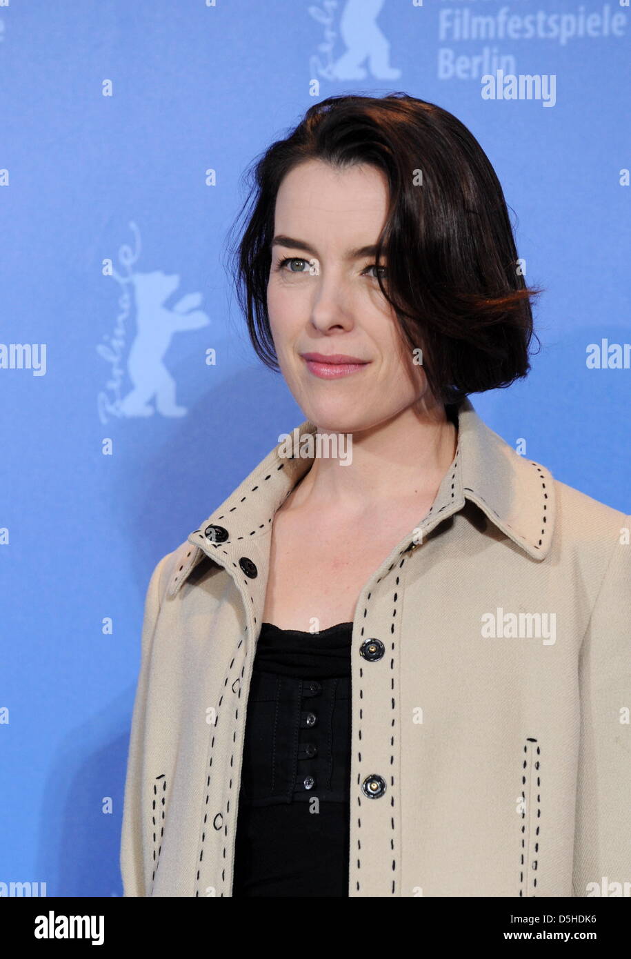 British actress Olivia Williams attends the photocall of the film 'The Ghost Writer' running in competition during the 60th Berlinale international film festival on Friday 12 February 2010 in Berlin. The festival runs until 21 Febuary 2010. Photo: Tim Brakemeier dpa/lbn Stock Photo