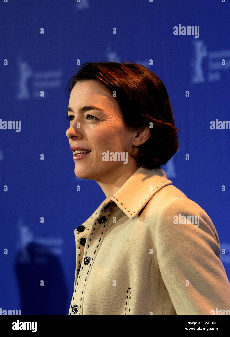 British actress Olivia Williams attends the photocall for the film 'The Ghost Writer' running in competion during the 60th Berlinale international film festival Friday, 12 February 2010 in Berlin. Photo: Marcus Brandt dpa/lbn Stock Photo