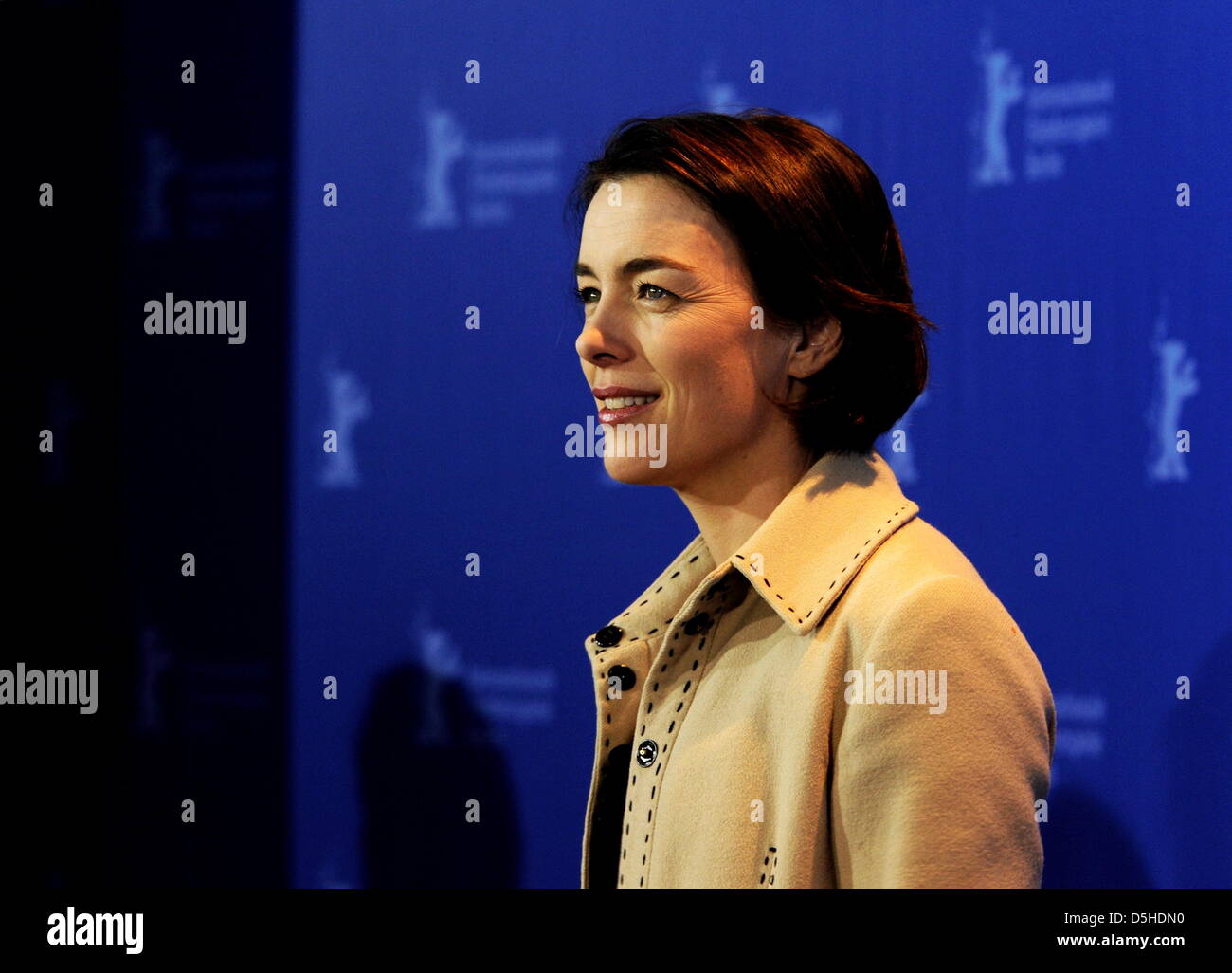 British actress Olivia Williams attends the photocall for the film 'The Ghost Writer' running in competion during the 60th Berlinale international film festival Friday, 12 February 2010 in Berlin. Photo: Marcus Brandt dpa/lbn Stock Photo