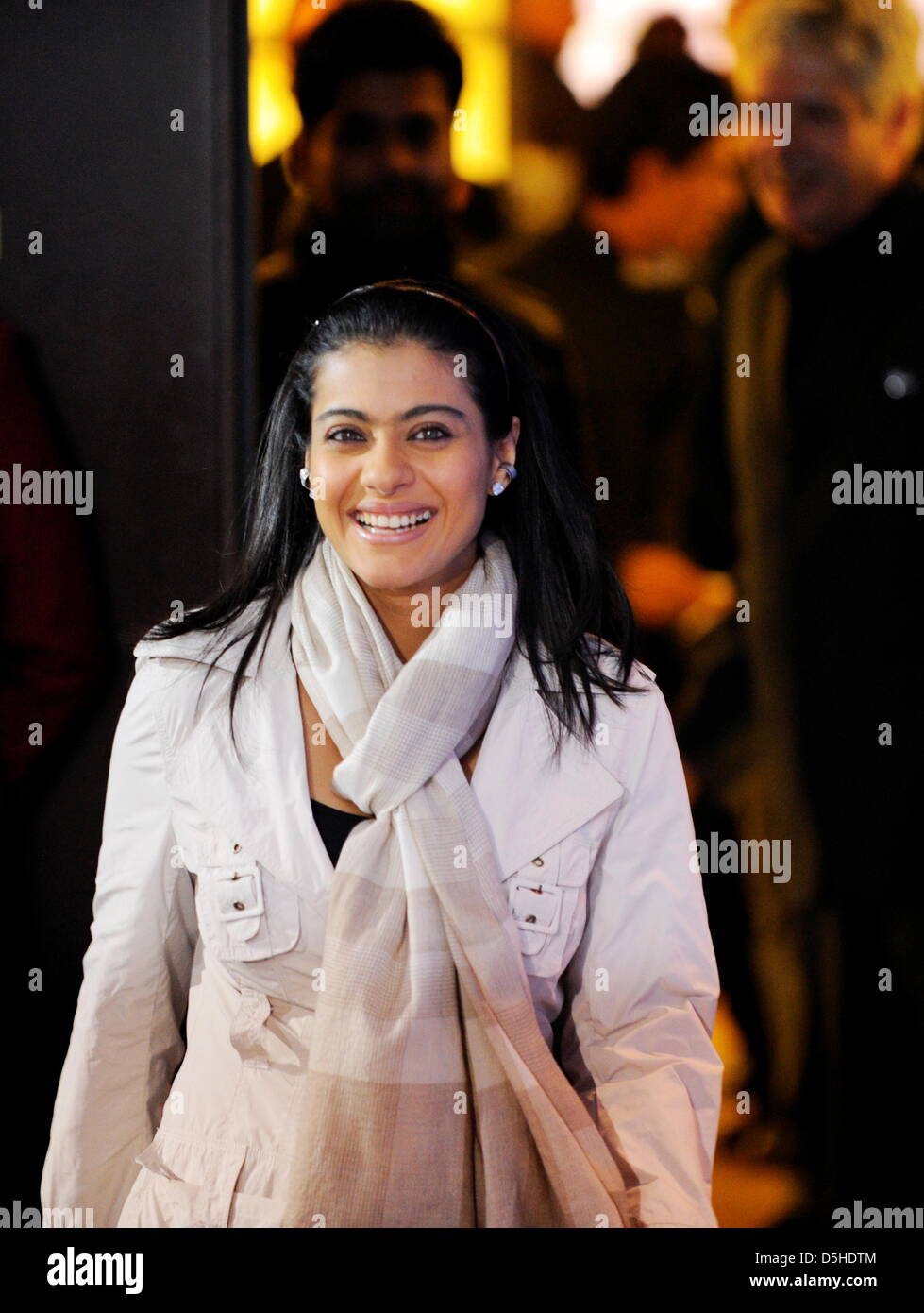Indian actress Kajol Devgan attends the photocall for the film 'My name is Khan' running in competition during the 60th Berlinale International Film Festival in Berlin, Germany, Friday, 12 February 2010. Photo: Soeren Stache dpa/lbn Stock Photo