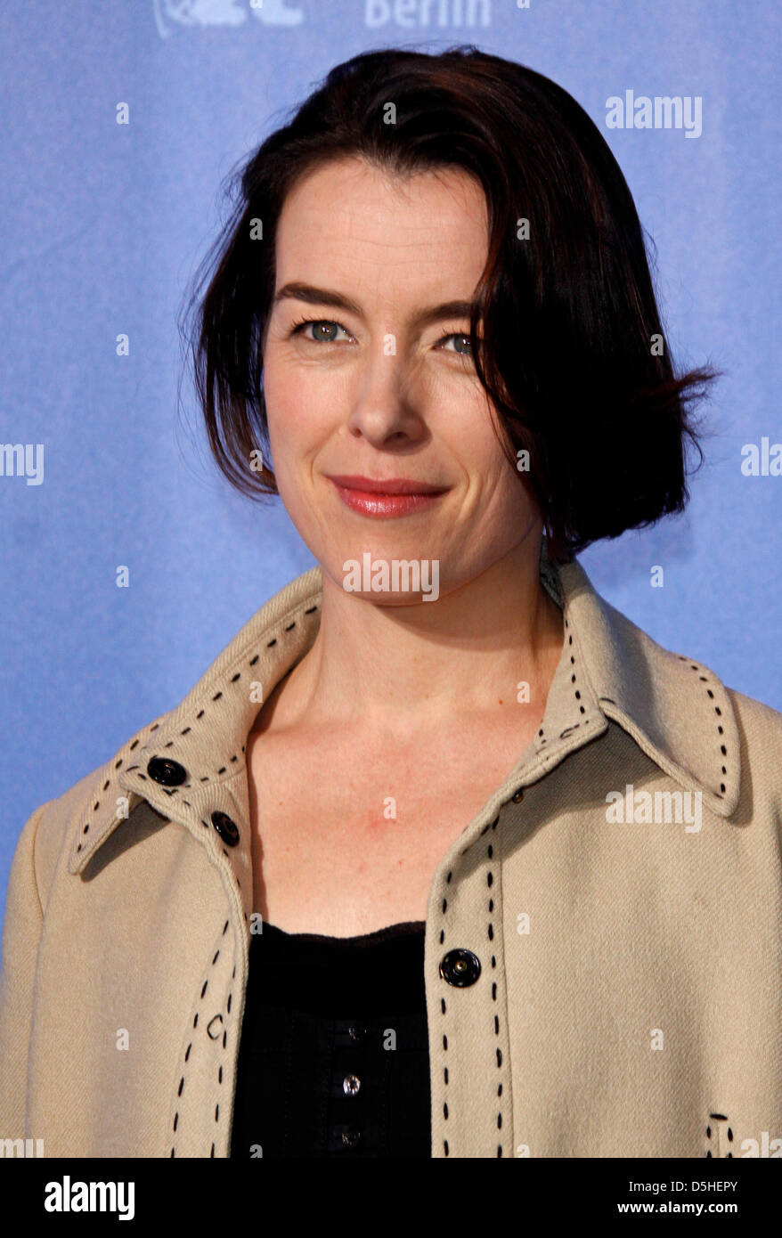 British actress Olivia Williams attends the press conference of the film 'The Ghost Writer' during the 60th Berlinale International Film Festival in Berlin, Germany, Friday 12 February 2010. The festival runs until 21 Febuary 2010. Photo: Hubert Boesl Stock Photo