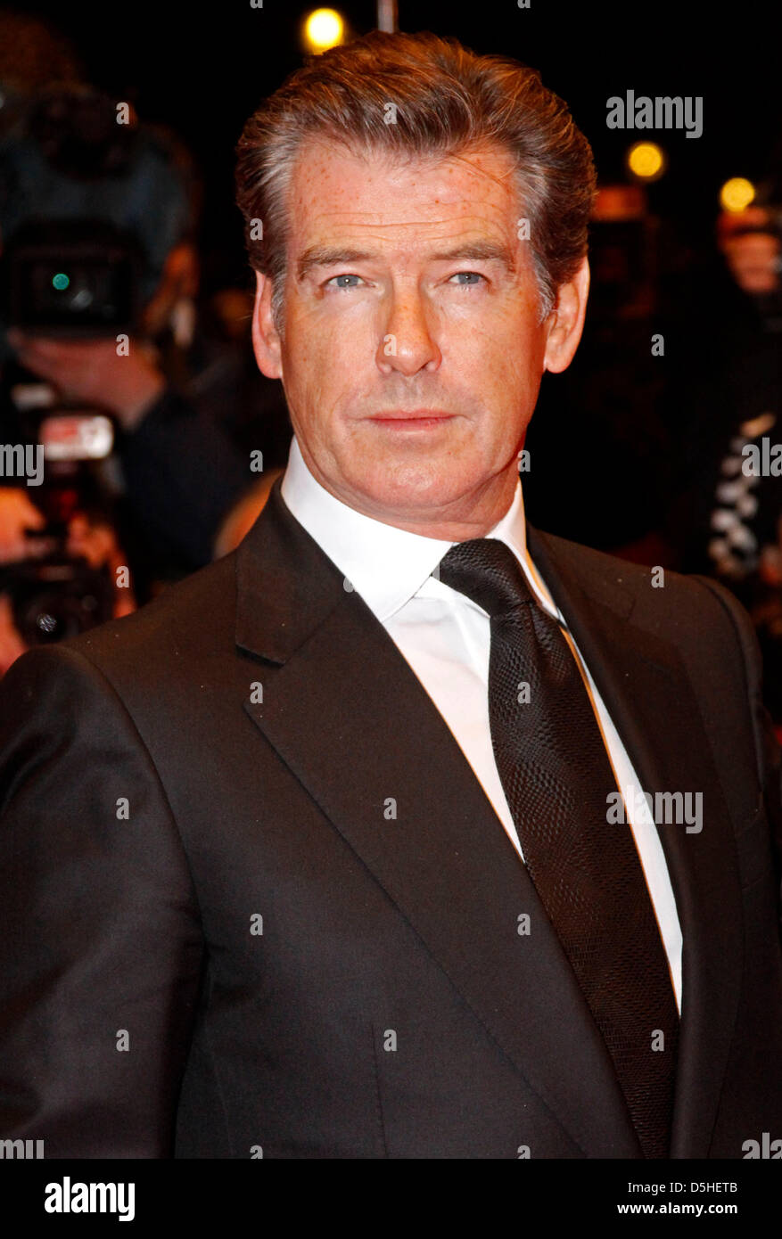 Irish born actor Pierce Brosnan arrives for the premiere of the film