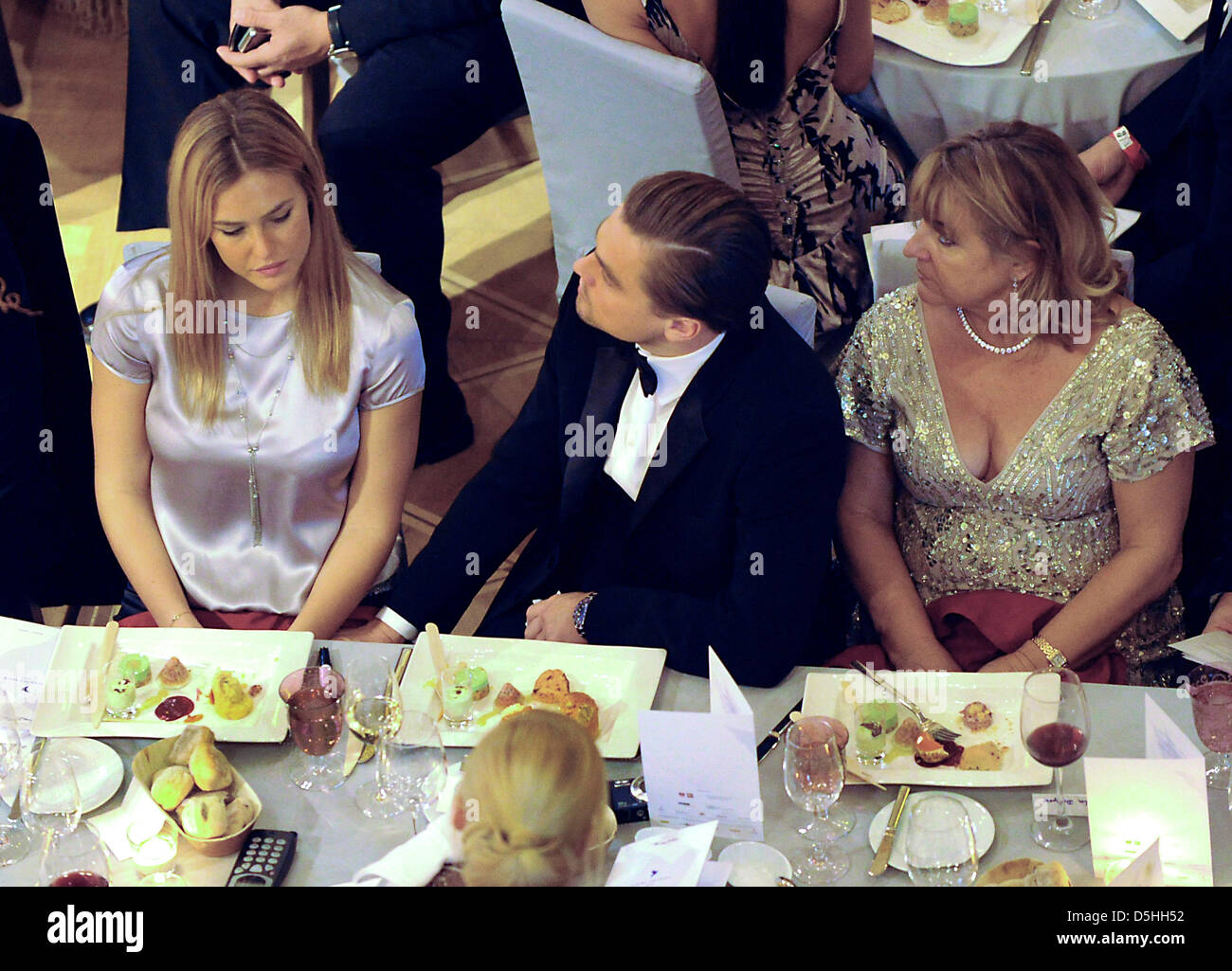 Irmelin indenbirken leonardo dicaprio cinema hi-res stock photography