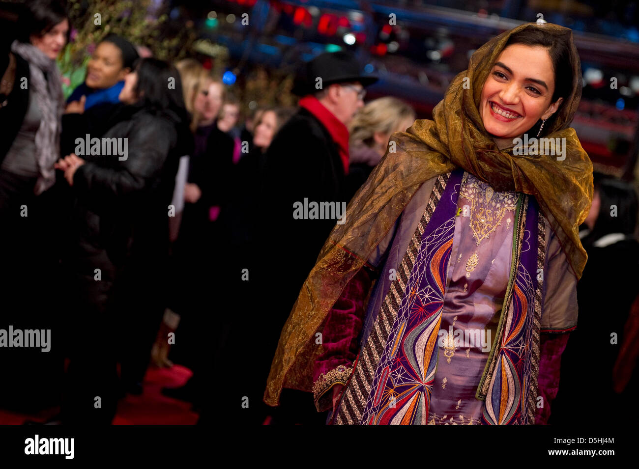 Iranian actress Mitra Hajjar arrives for the premiere of the film 'The ...