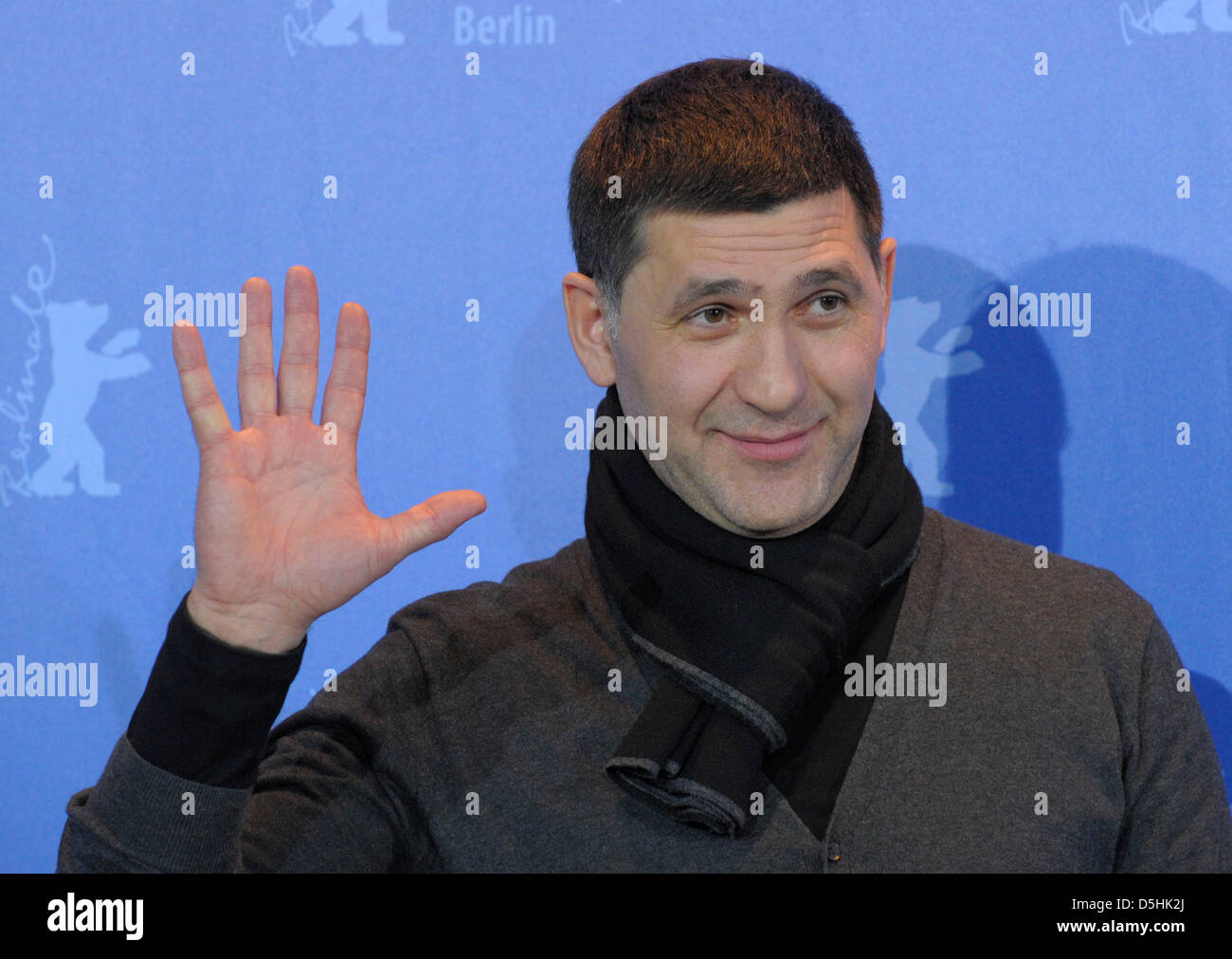 Russian actor Sergei Puskepalis poses during the photocall of the film ...