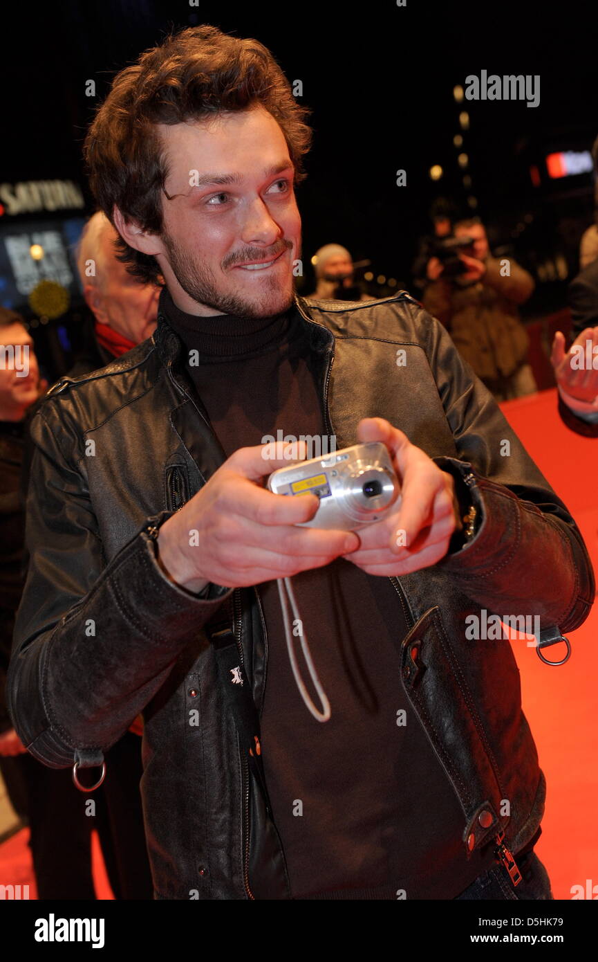 Russian actor Grigory Dobrygin arrives for the premiere of the film 'How I Ended This Summer' running in competition during the 60th Berlinale International Film Festival in Berlin, Germany, Wednesday, 17 February 2010. The festival runs until 21 Febuary 2010. Photo: Jens Kalaene dpa/lbn Stock Photo