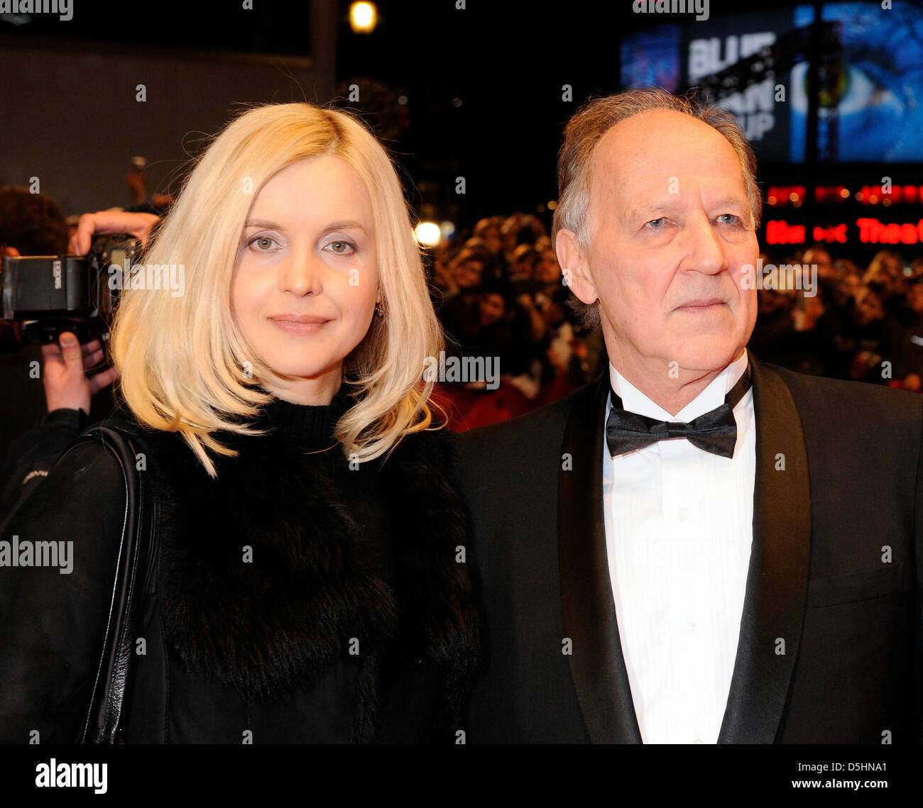 Jury president Werner Herzog and his wife Lena arrive for the closing ...