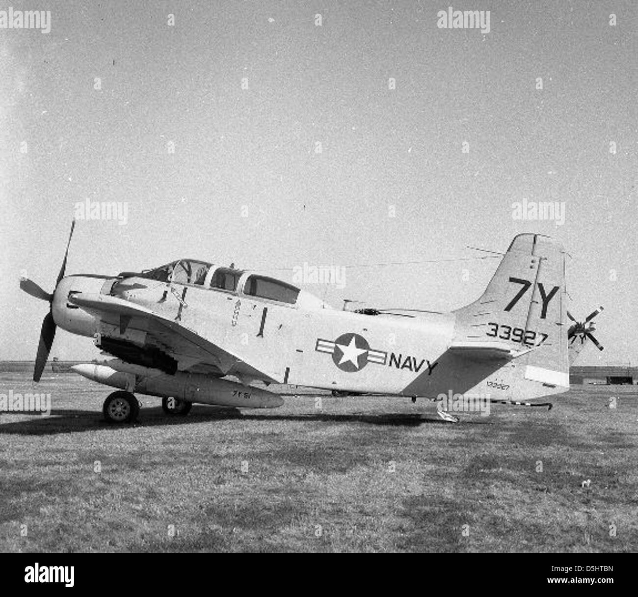 Douglas A-1E, 133927 3 Stock Photo - Alamy