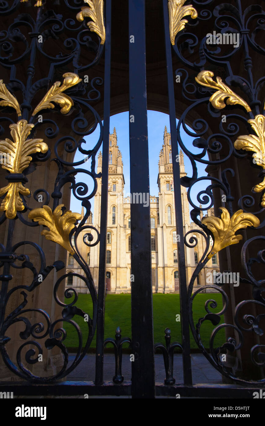 All Souls College, University of Oxford, Oxford, UK Stock Photo